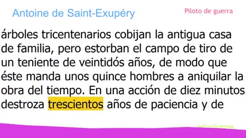 Antoine de Saint-Exupéry - Piloto de guerra 1/2