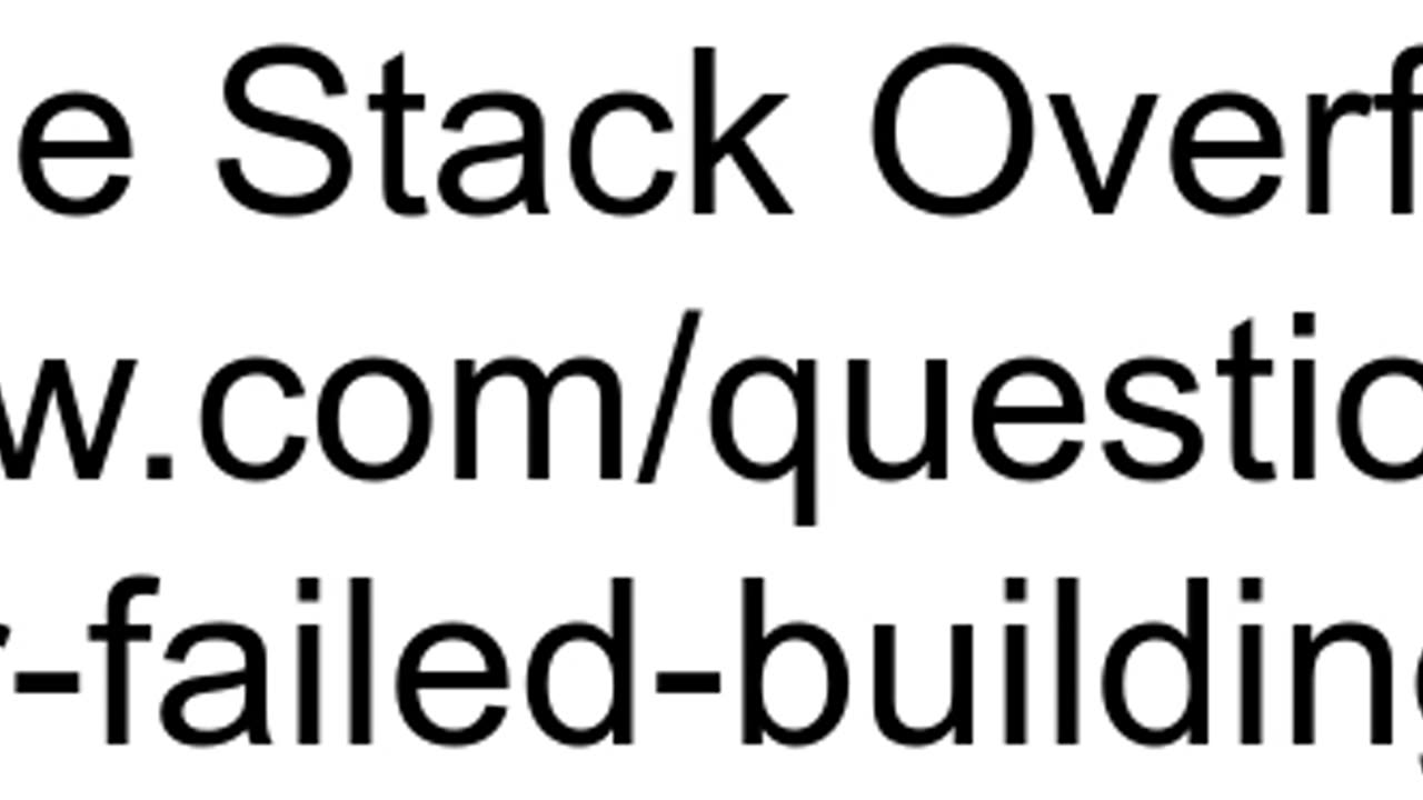 can39t install h5py error failed building wheel for h5py