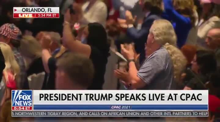 TRUMP @ CPAC: "We need ONE election day!"