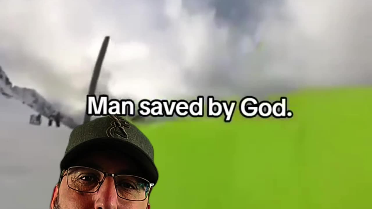 Sky Diver Saved By A Cross! 😮#faith #jesus #christ #god #gospel #truth #skydiving #shorts #accidents