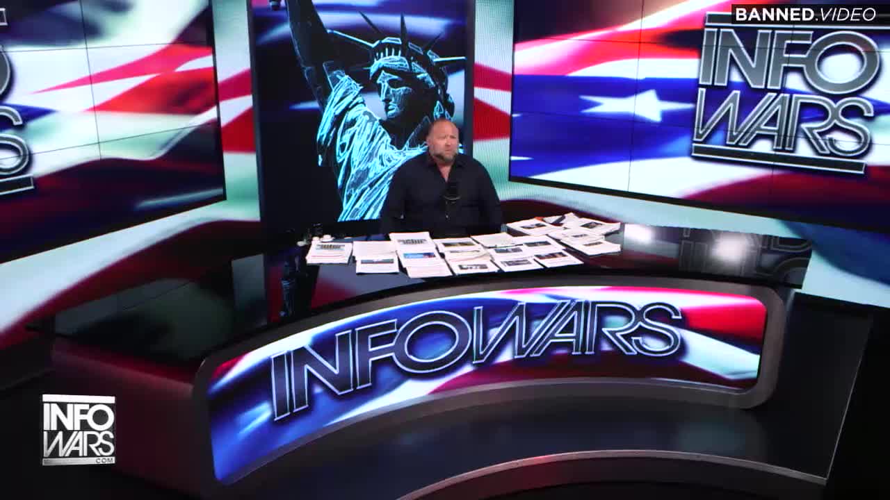 Alex Jones opens the phone lines