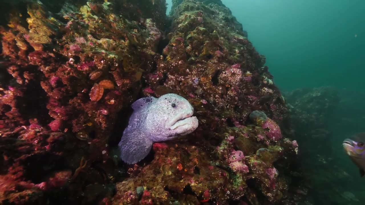 A Very Cuddly Wolf Eel