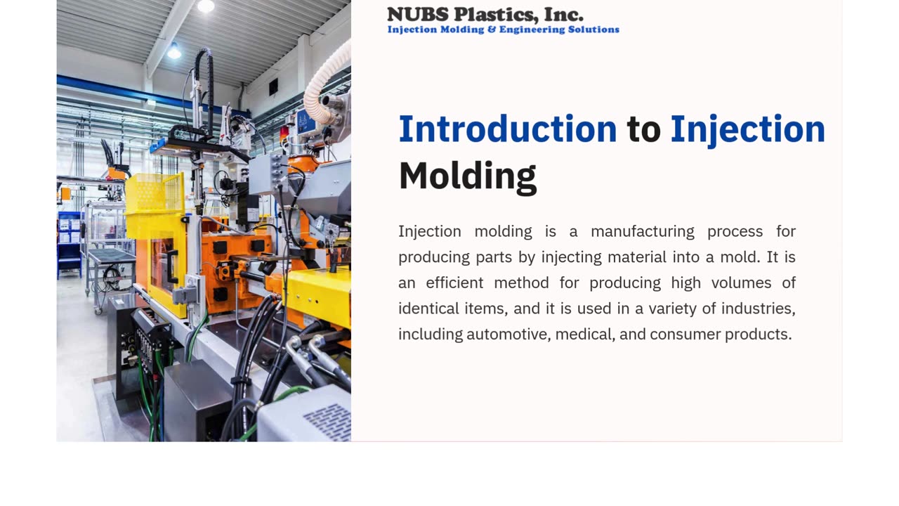 Introduction to Injection Molding