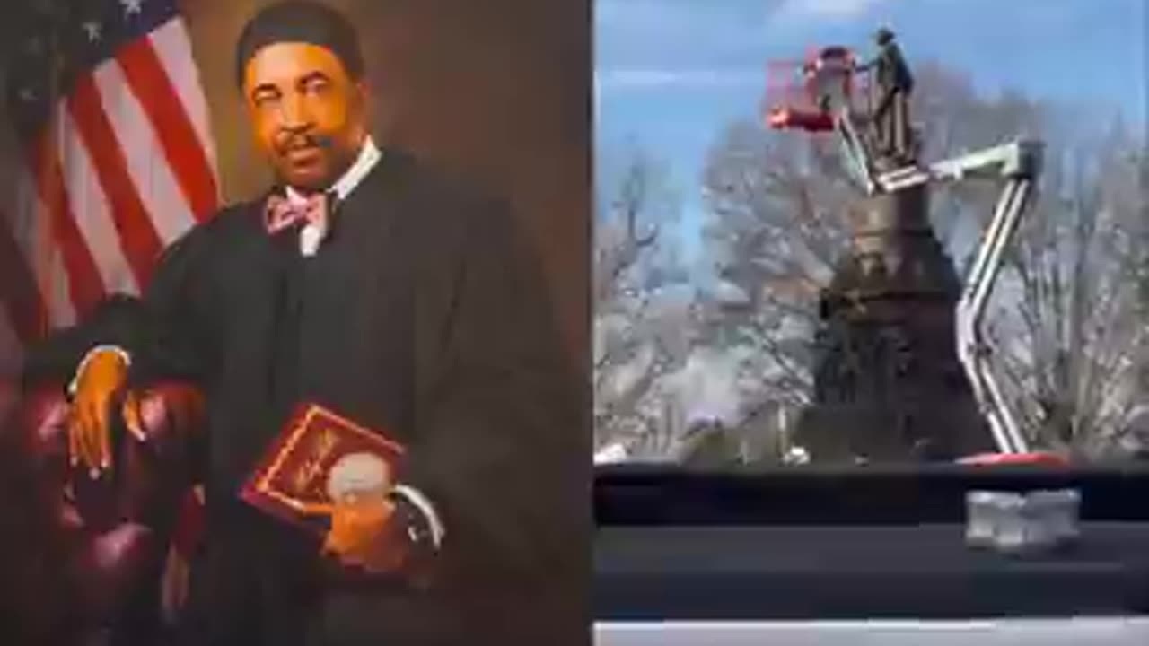 Confederate statue saved by conservative black Judge..