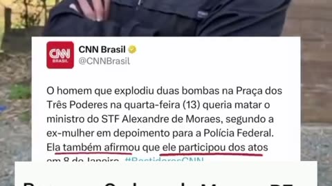 A Canja deu Strike no Delegado da PF, Alexandre e metrópoles. Tiveram que fazer queima de arquivo. Olhem a fisionomia dessa mulher falando dele normalmente, do nada ela tenta tirar a vida dela? Não tá se encaixando!