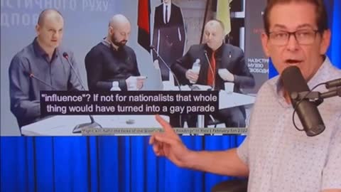 Ukraine 🇺🇦 neo nazi brags about starting a war for the west