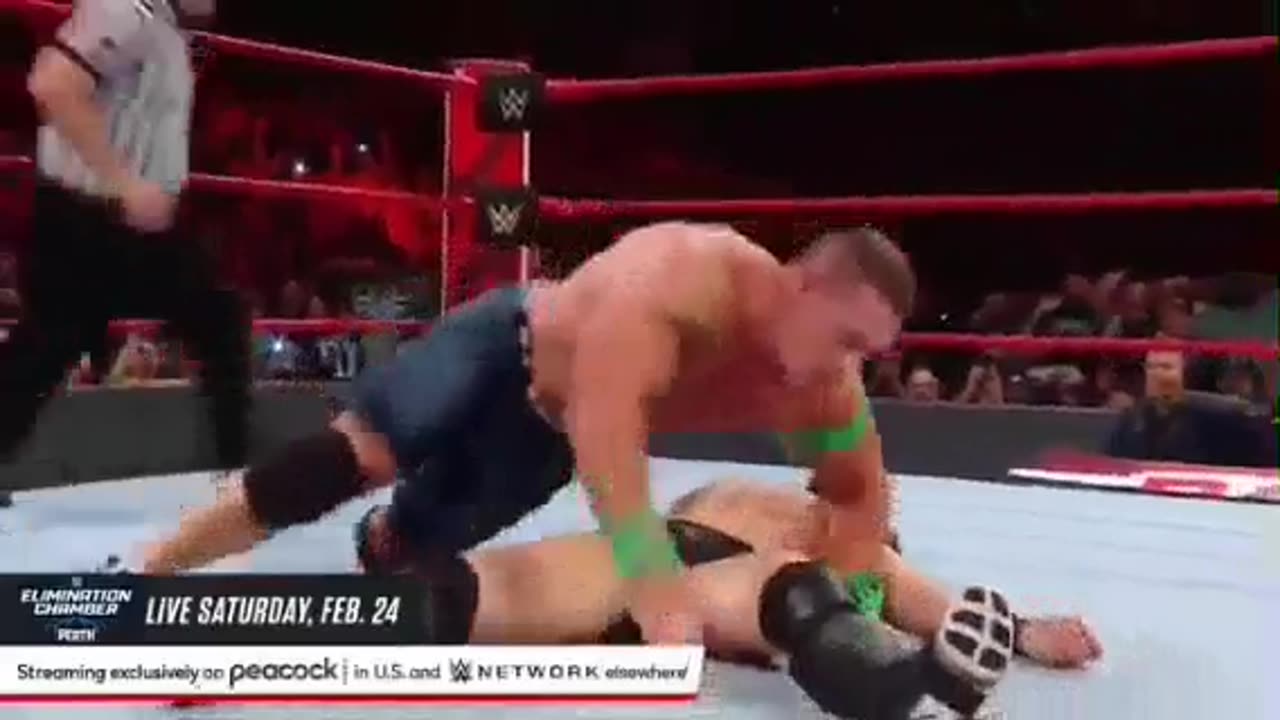 John cena vs Finn balor at raw