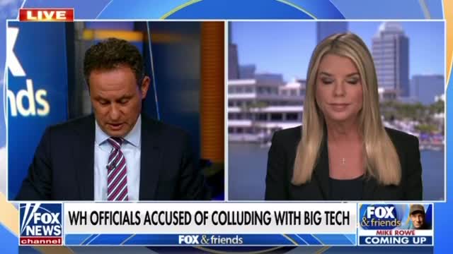 White House accused of colluding with big tech