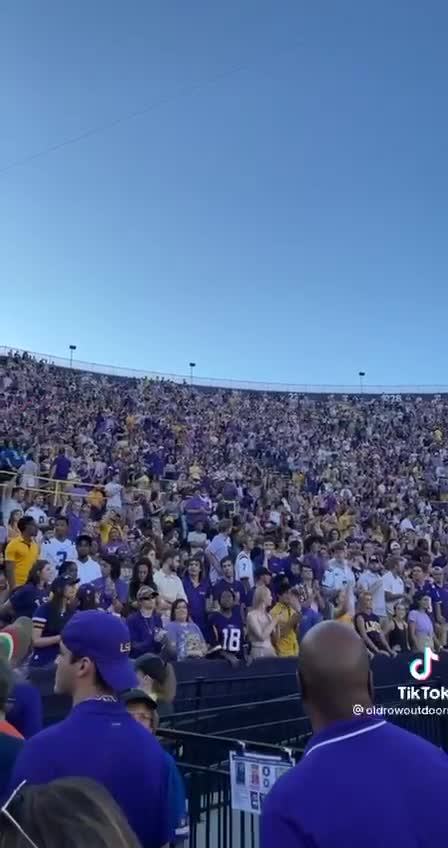 New national anthem "F*ck Joe Biden" Louisiana