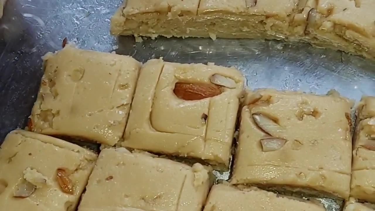 Homemade Burfi Recipe