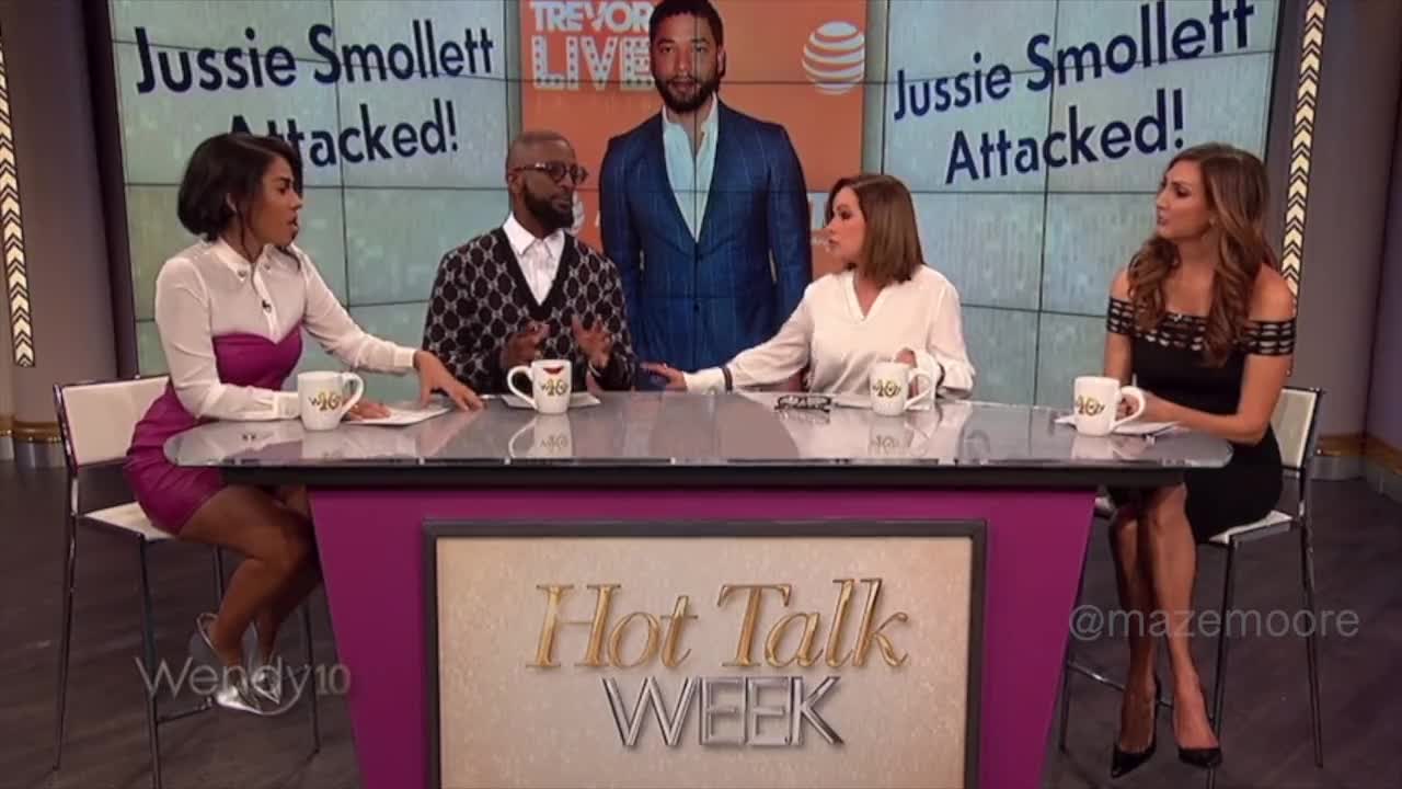 Holly Wood Actors compilation Video defending Jussie Smollet blaming Trump