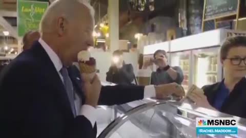 Journalism?? MSNBC Runs Bizarre Segment on Biden's Ice Cream Habits