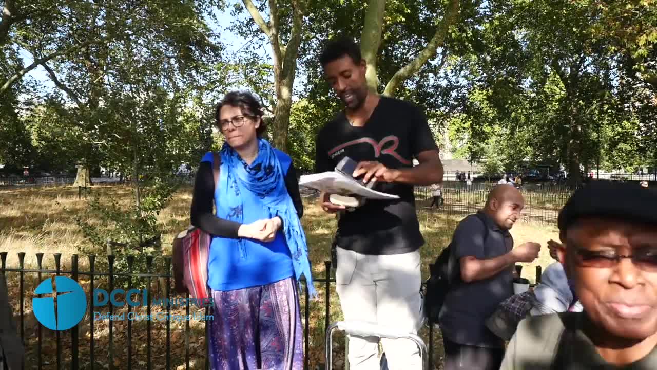 Allah and his shin @ Speakers Corner Hyde Park DCCI