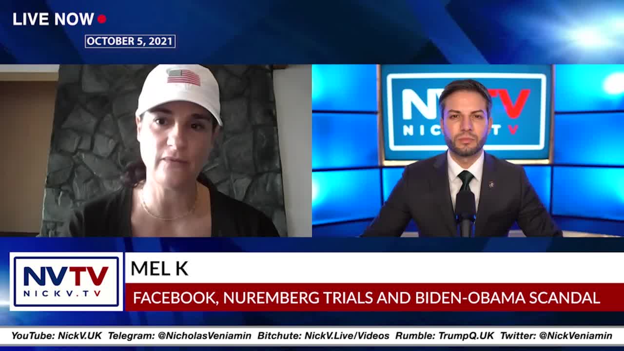 Mel K and Nicholas Veniamin 10-5-21