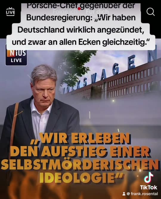 Deutschland brennt, lichterloh an allen Ecken und Kanten