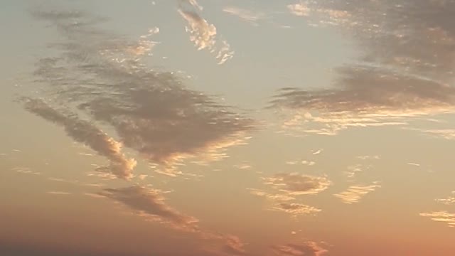 Lovely sunset from sea beach