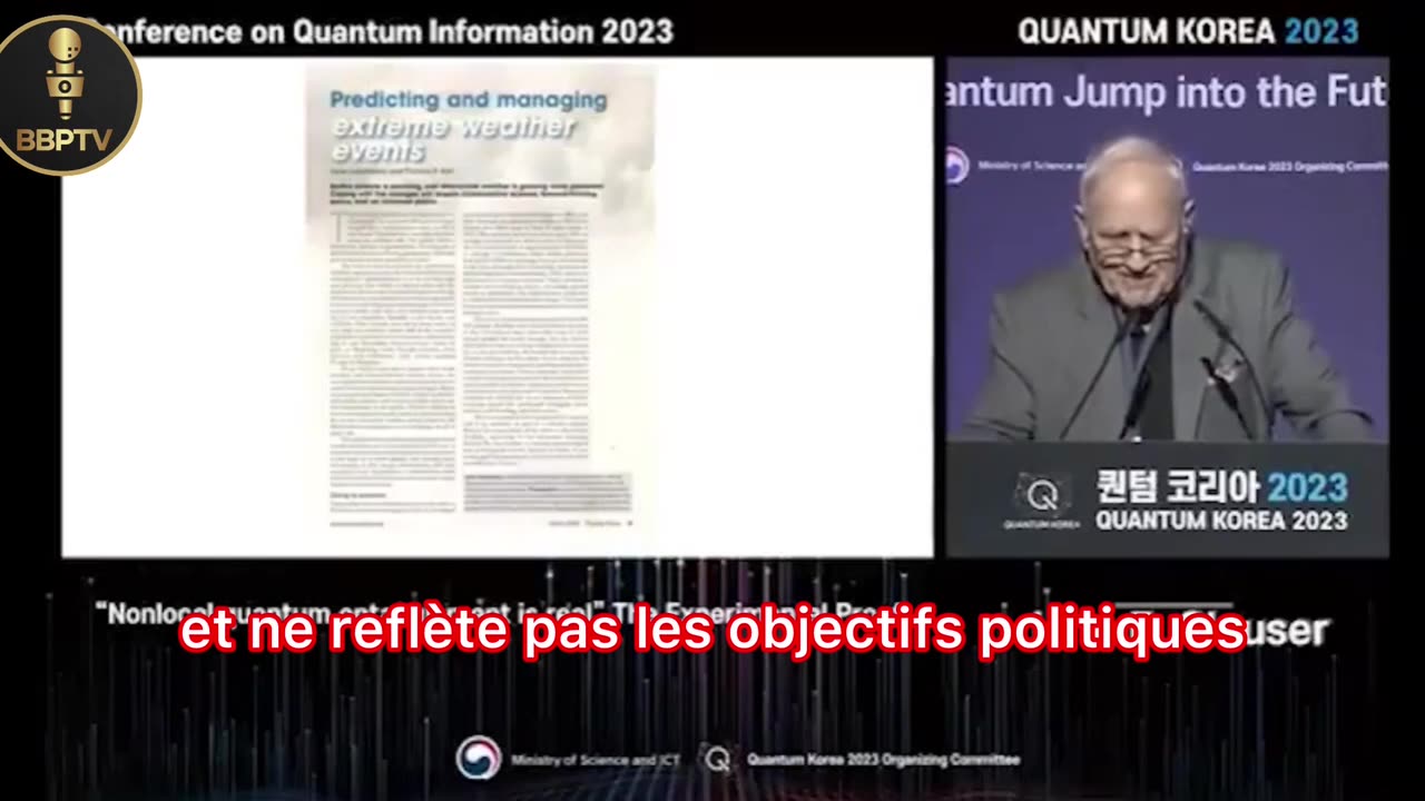 John F. Clauser, physicien américain, co-lauréat du prix Nobel de physique 2022.