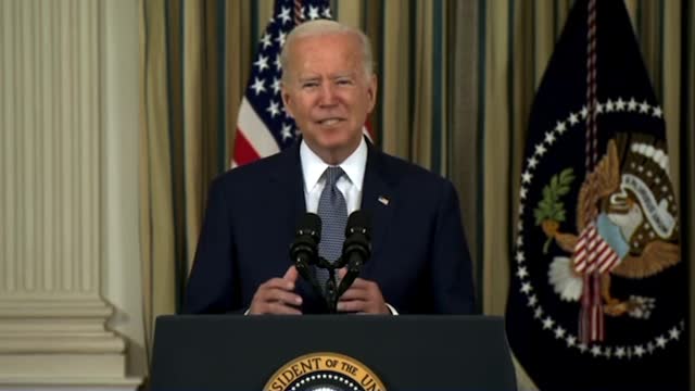 Biden references "mothers," not "birthing persons," in touting his infrastructure bill