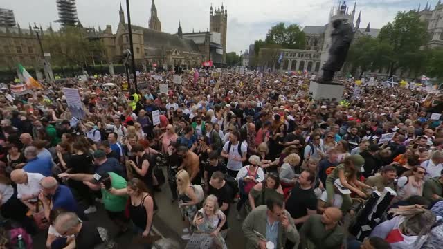 London Freedom Protest 29th May 2021