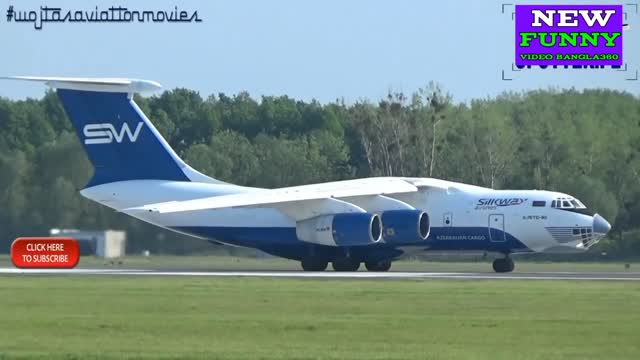 Ilyuszin IL76TD-90VD Silk Way Airlines 4K-AZ100