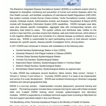 US DoD funding for Ukraine biolab fact sheets