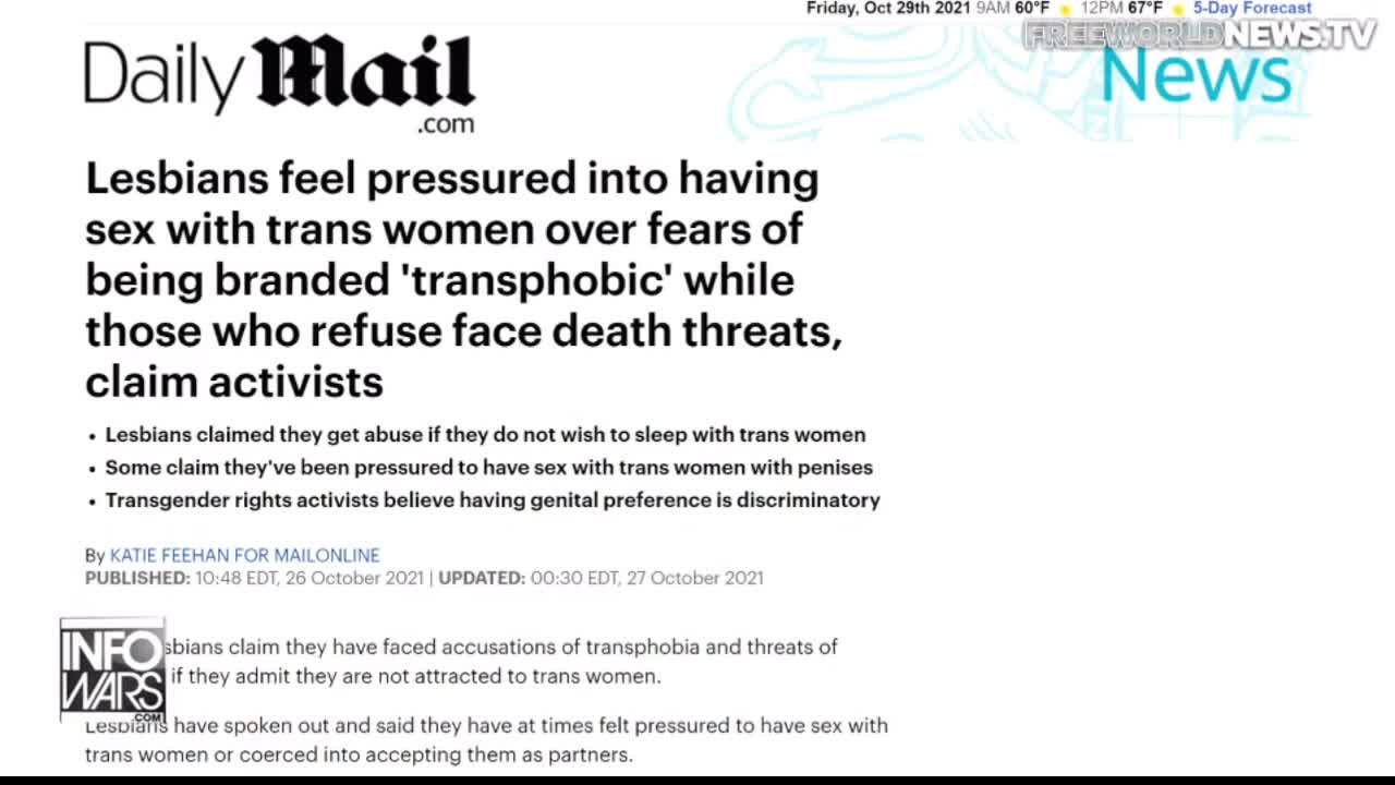 The Alex Jones Show and The War Room in Full HD for October 29, 2021.