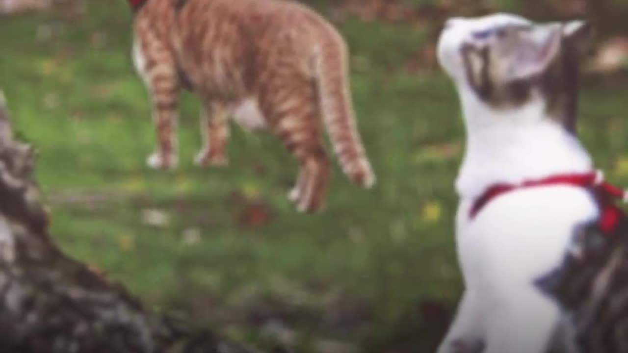Adventure Cat Gets A Baby Brother - FISH & CHIPS | The Dodo