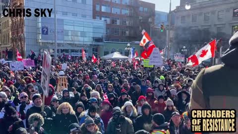 Chris Sky speech at the Ottawa convoy for freedom rally in full.