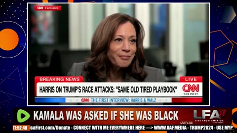 Kamala Doesn’t Say She’s Black