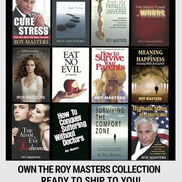 No PWR Show today 1/10/24 (technical difficulties)... Check out Roy Masters' books!