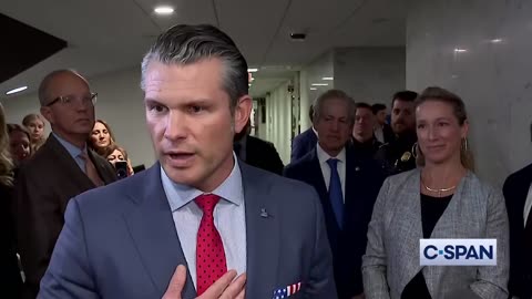 'By The Grace Of God': Pete Hegseth After Meeting With US Senators (VIDEO)