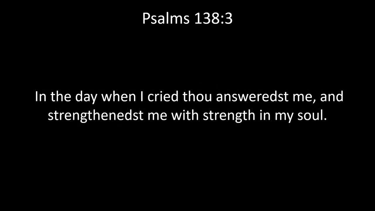 KJV Bible Psalms Chapter 138