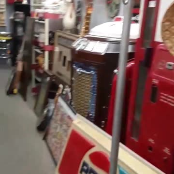 Part 8. Bike, Betty Bop, Old Coke Machines.