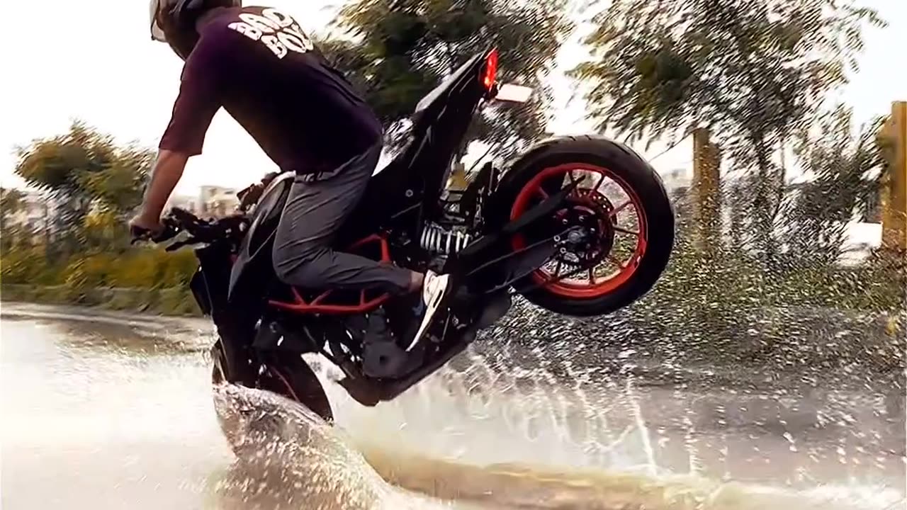 Duke 390 wheelie status #trending #viral