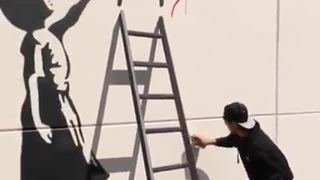 A Magic Art and he escape