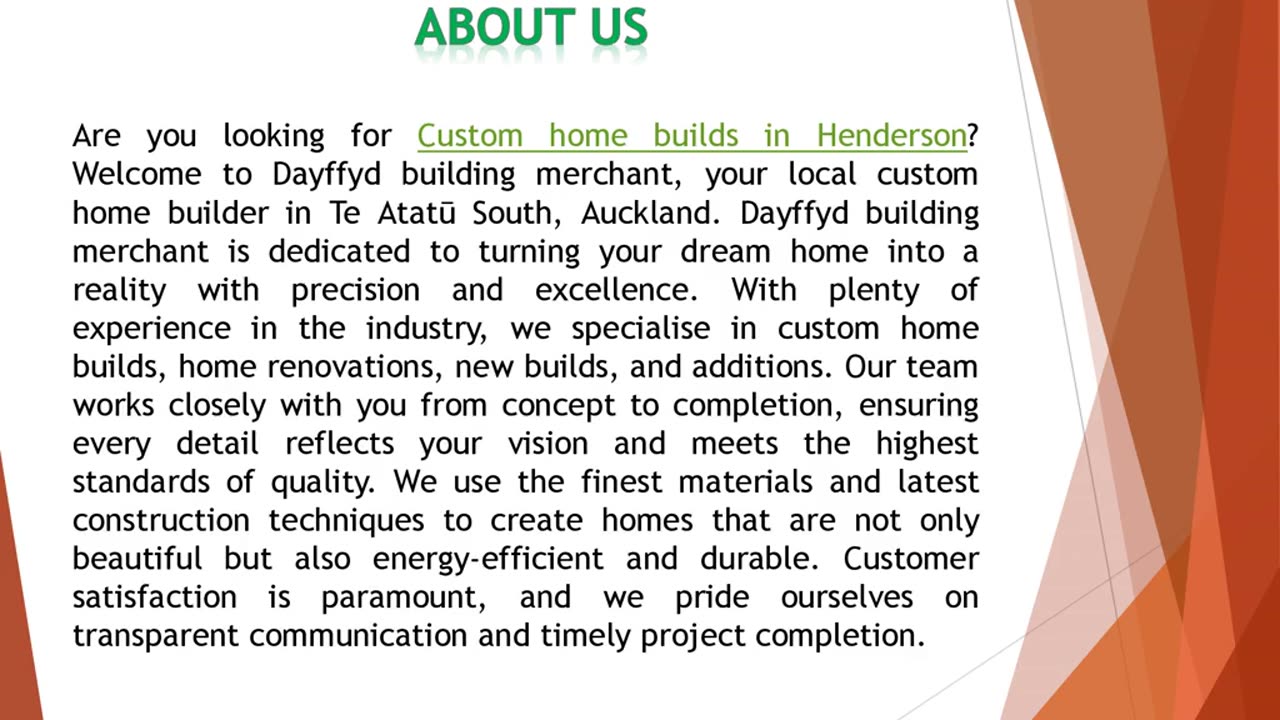 Are you looking for Custom home builds in Henderson?