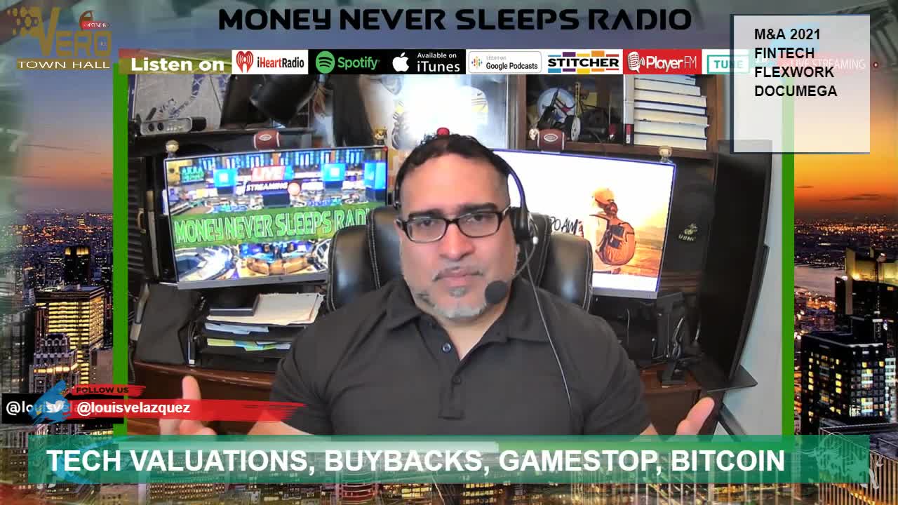 Money Never Sleeps Radio with Louis Velazquez, Mar 9, 2021