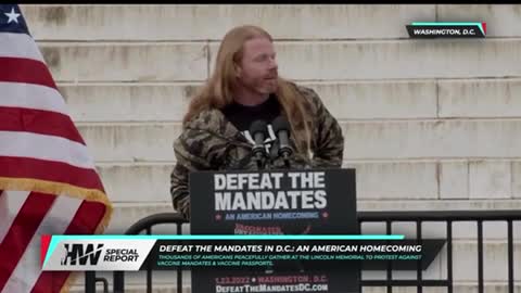 Jail Bill Gates the genocidal criminal at DC defeat mandates rally
