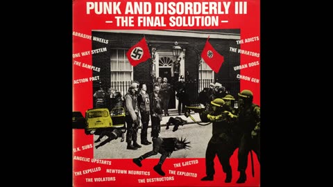 PUNK AND DISORDERLY - Vol III (The Final Solution) V_A Compilation LP Full Album 1983