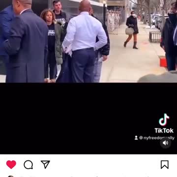 NYC mayor runs from talk