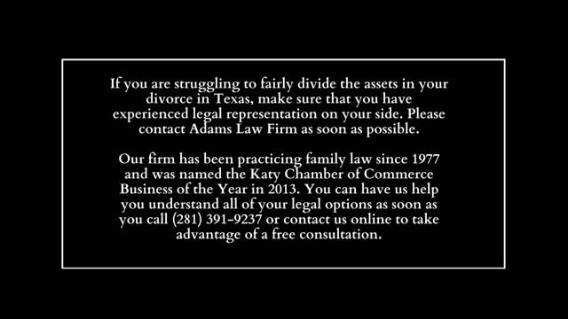 Texas Asset Division Lawyers