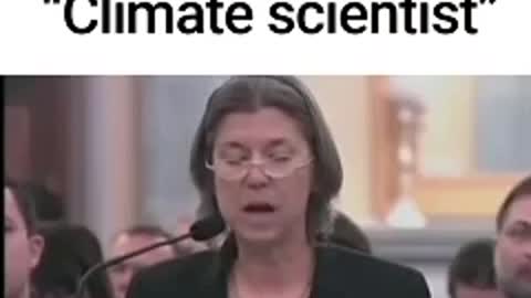 She Destroys "Climate scientists"