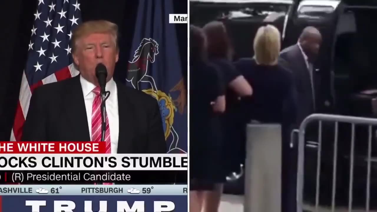 Trump Describes the Arrest of Hillary