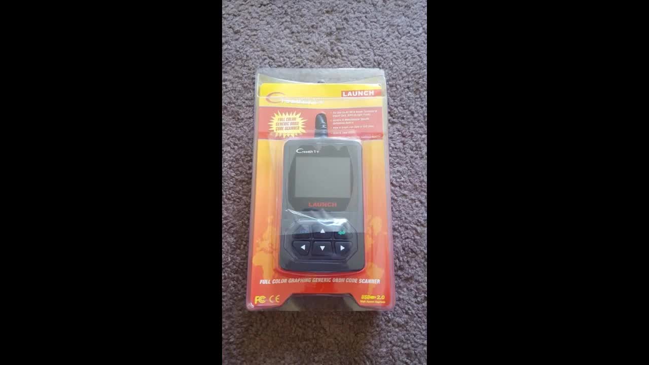 Review: LAUNCH OBD2 Scanner for Car, [Novice Friendly] Creader V+ Check Engine Fault Car Code R...