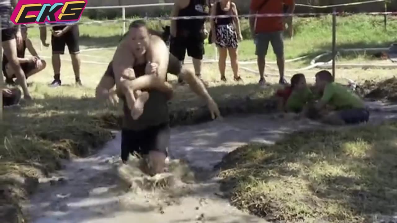 Lithuanian couple wins wife-carrying championship in Hungary