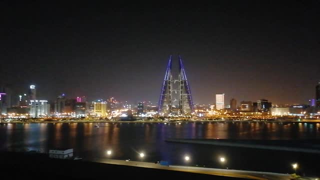 Fascinating view in Bahrain bay 😍