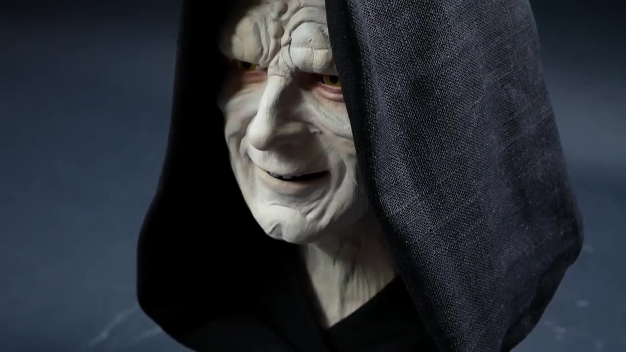 Emperor Palpatine Sculpture Timelapse - Star Wars