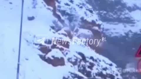 La provincia iraniana di Mazandaran è nevicato inaspettatamente a fine settembre