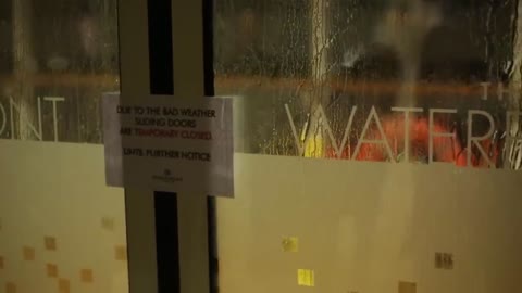 cruise ship captured in bomb whirlwind.