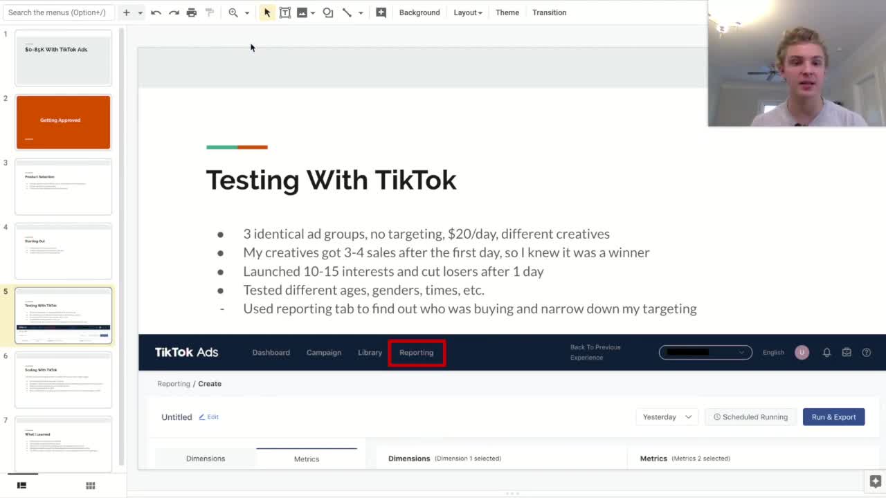 How to use Tik Tok Ads only and make $0-86K in 30 Days on a brand new shopify dropshipping store